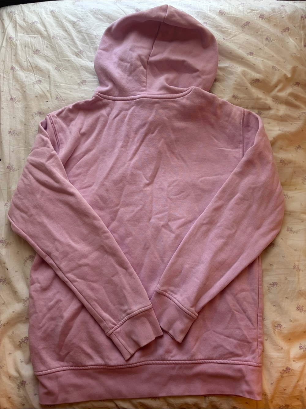 adidas Women's Light Pink Pullover Hoodie - Picture 2 of 4